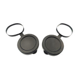 Binocular Lens Cap Sturdy Black Spare Parts Protective Covers for Binoculars