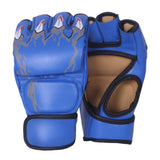 Maxbell Kick Boxing Gloves Gear Boxing Practice Training Gloves for Sports Taekwondo Blue