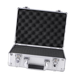 Maxbell Aluminum Alloy Case with Lock Portable Tool Case for Travel Outdoor Equiment with sponge