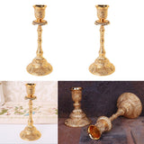 2pcs European Candelabra Candle Holder for Decoration 1 arm-19cm