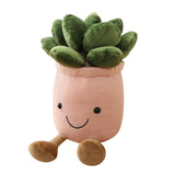 Maxbell 8 PCS Cute Lifelike Plush Green Potted Plants Plant Stuffed Toy Decors