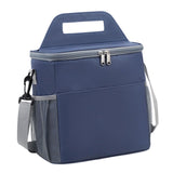 Maxbell Insulated Lunch Bag Waterproof Leakproof Lunch Cooler for Office Hiking Work Navy