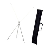 Maxbell Poster Stand for Display Advertising Sign Holder for Trade Mall Wedding Sign White Rod