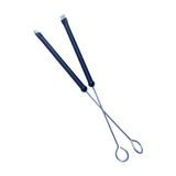 Maxbell 1 Pair Drum Wire Brushes Retractable Long Handle Jazz Drum Brushes Set Gifts Black