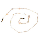 Maxbell Maxbell Eyeglass Necklace Exquisite Delicate Sunglasses Spectacles Chain Holder Gold