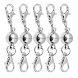 Maxbell 5 Set Jewelry Findings Magnetic Lobster Clasps DIY Necklace Bracelet 40x8mm - Aladdin Shoppers