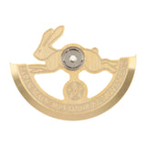 Maxbell Bunny Watch Movement Rotor Portable Automatic Watch Rotor for 6R36 7S26 6R35 Gold