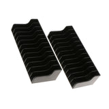 Maxbell 2Piece Game Card Box Storage Stand Holder For Nintendo Switch 24PCS CD Disks - Aladdin Shoppers