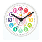 Maxbell Maxbell Analog Alarm Clock for Kids Night Light Mute Clock School Home Child Rabbit