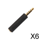Maxbell 6x3.5mm Audio CTIA to OMTP / OMTP to CTIA Converter Adapter for Phone Earphone