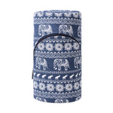 Maxbell Elephant Printed Yarn Bag for Crocheting for Embroidery Traveling Yarn Balls