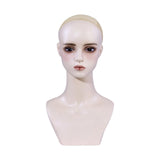 Female Mannequin Head Realistic Wig Display Stand for Wig Jewelry Hairpieces