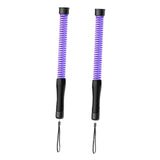 Maxbell Fitness Ropeless Battle Ropes Pair Portable Cardio Versatile Battle Exercise Purple