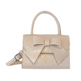 Maxbell Womens Tote Bag Shoulder Bag Fashionable Lightweight Casual Gift Satchel Bag White