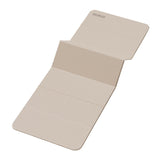 Maxbell Foldable Yoga Mat Equipment Women/Men Fitness Mat for Workout Fitness Travel Beige