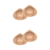 Maxbell 2 Pair Bar Sponge Pad Breast Enhancer Breathable Insert Bra Cup Underwear