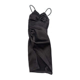 Maxbell 1/6 Scale Female Clothes Doll Outfit Costume Sleeveless Club Night Out Dress Black