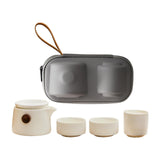 Maxbell Travel Tea Pot Set Portable Kung Fu Teapot for Camping Business Housewarming