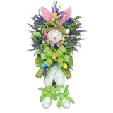 Maxbell Easter Rabbit Egg Wreath for Front Door for Party Bedroom Living Room