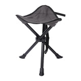 Maxbell Camping Stool Comfortable Folding Tripod Stool for Outdoor Painting Concerts with Strap