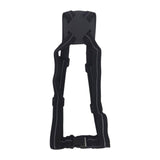 Maxbell Outdoor Luggage Strap Portable Elastic Strap for Train Hiking Outdoor Sports Black