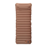 Maxbell Inflatable Bed Easy to Clean Inflatable Sleeping Pad for Tent Outdoor Travel Brown and gray