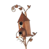 Bird House Creative Garden Decor Birds Houses Decor for Yard Garden Outdoors style A