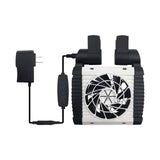 Maxbell Fish Tank Cooling Fan for Terrarium 180° Rotation Aquarium Water Chiller Fan