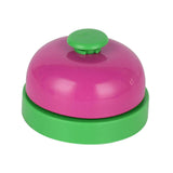 Maxbell 4xGame Call Bell Classroom Bell Multifunction Hand Bells for Desk School Hotel Green and Pink