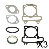 Maxbell 3xHead Cylinder Gasket Set for GY6 150cc ATV, Go Kart & Moped Scooter