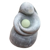 Maxbell Maxbell Garden Statue Ornaments Indoor Figurine Outdoor Decor for Yard Lawn Desktop Tilt Head