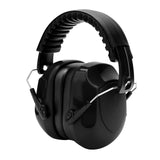 Maxbell Noise Reduction Earmuff Adjustable for Lawn Mowing Workshop Construction Black