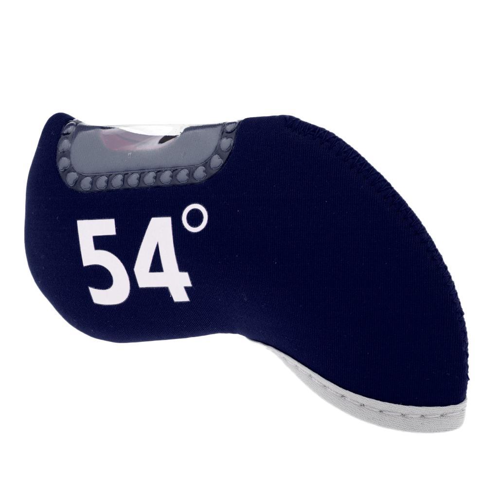 Maxbell Maxbell Golf Club Iron Putter Headcover Head Cover Protector 54 Degree Navy Blue