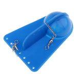 Maxbell 2pcs ABS Plastic Adjustable Weight Fishing Trolling Diving Board Black/Blue