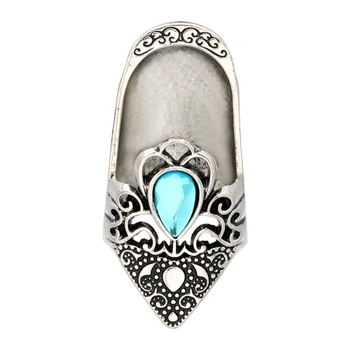 Sewing Thimble Finger Protector Embroidery Sewing Quilting Craft Accessories Silver
