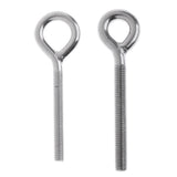 Maxbell Stainless Steel Eyebolt Longshank Long Thread Welded Eye Bolt Hardware M5 M8