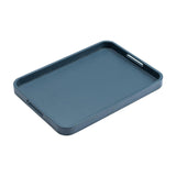 Maxbell Wooden Serving Tray Double Handles Decorative Tray for Lunch Wedding Dessert 40x29cm