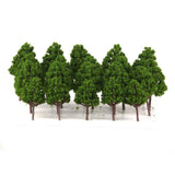 HO OO N Scale Tree with Passenger Figure Model Toy Layout for Diorama Scene