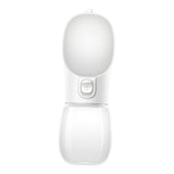 Maxbell Dog Water Bottle 350ml Dog and Cat Water Dispenser for Puppy Rabbits Camping white