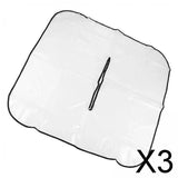 Maxbell 3xTote Bag Rain Cover Waterproof Universal for Women Men Sturdy Bag Rain Cover