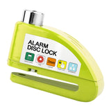 Maxbell Generic Alarm Disc Lock for Hole Diameter 7mm above for Bike Motorcycle Green
