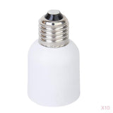Maxbell 10pcs E27 to E40 LED Light Bulb Lamp Socket Base Screw Converter Adapter Holder