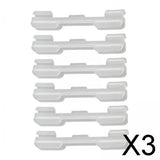 Maxbell 3x6Pcs Fishing Accessory Light Stick Clip Fluorescent Lightstick Clip Holder 3.0mm-3.6mm