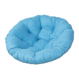 Maxbell Rocking Chair Cushion Wicker Chairs Floor Sunroom Lawn Swing Basket Seat Pad Sky Blue