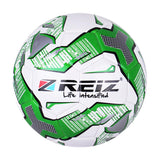 Maxbell Maxbell Size 5 PU Leather Indoor Outdoor Training Football Net Needle Green+White