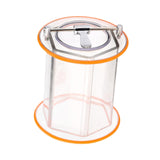 Maxbell Jewelry Polisher Barrel Direct Replaces Professional Polisher Tumbler Bucket 19.6cmx18.1cm