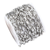 Ball Beaded Chain Roll Stylish for DIY Jewelry Making Eyeglass Chains Crafts