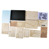 Maxbell 1/35 Scale Architecture Layouts Unassembly for Diorama Layout With Base