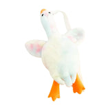 Maxbell Stuffed Duck Shoulder Bag Gift Zipper Girl Plush Bag for Street Party