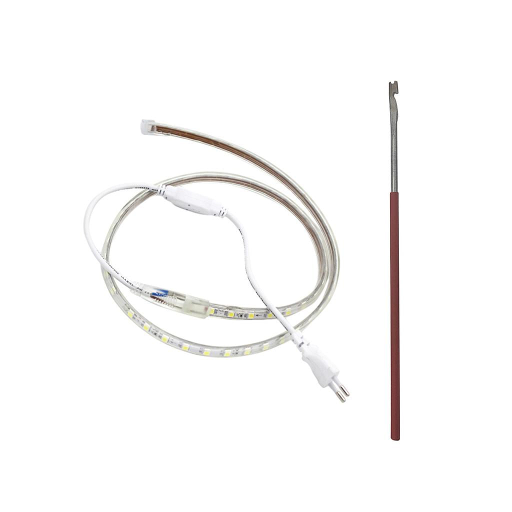 Maxbell 100cm Leak Light for Sax Repair Tool+Clarinet Flute Saxophone Spring Hook
